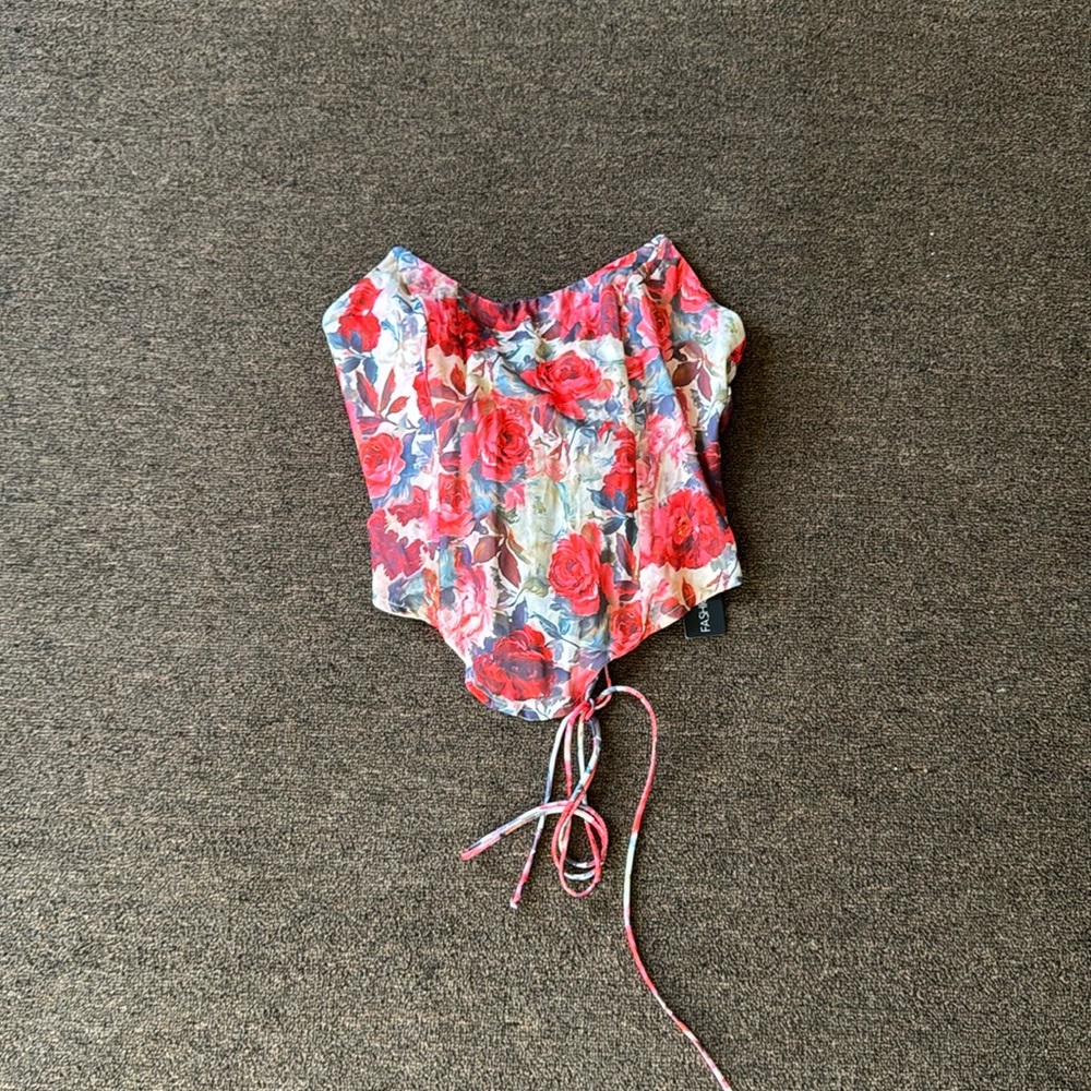 Floral corset